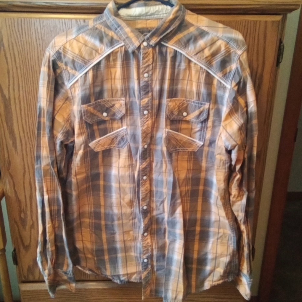 Men's BKE pearl snap